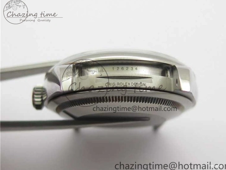 Dial SS Best Roman Jubilee DateJust Edition 126200 1:1 Gray BP Maker 36 Bracelet on 0201